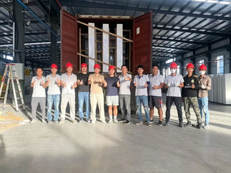Meritara® Loaded the First 138″ × 79″ Super Jumbo Slabs Container to the USA