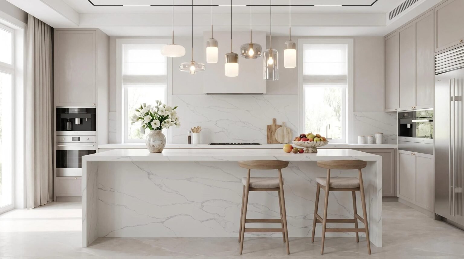 mx6205_calacatta_quartz_super_jumbo_quartz_slab_meritara_cambodia_quartz_factory