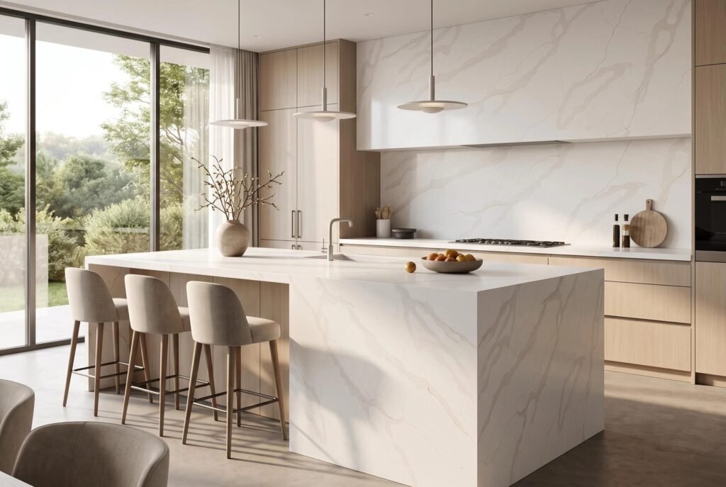 mx6301_cambodia_quartz_factory_calacatta_quartz_meritara