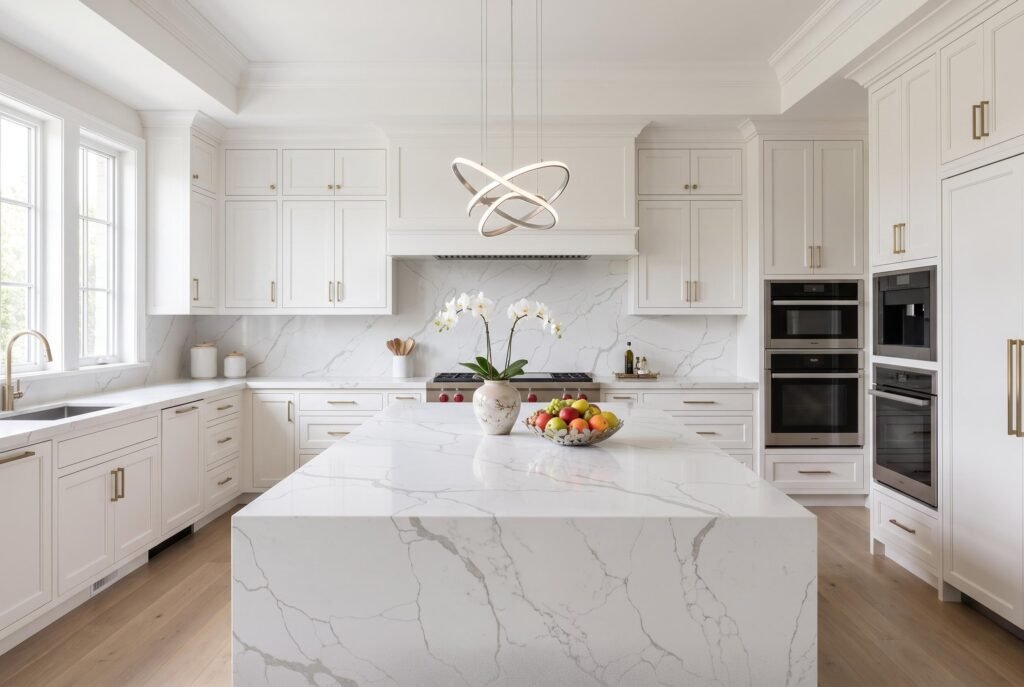 mx6312_meritara_super_jumbo_calacatta_quartz_slab_cambodia_quartz_factory