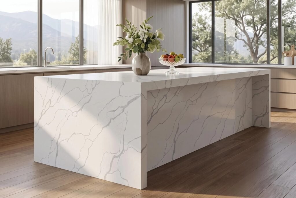 mx6313_calacatta_quartz_slab_cambodian_quartz_supplier_meritara