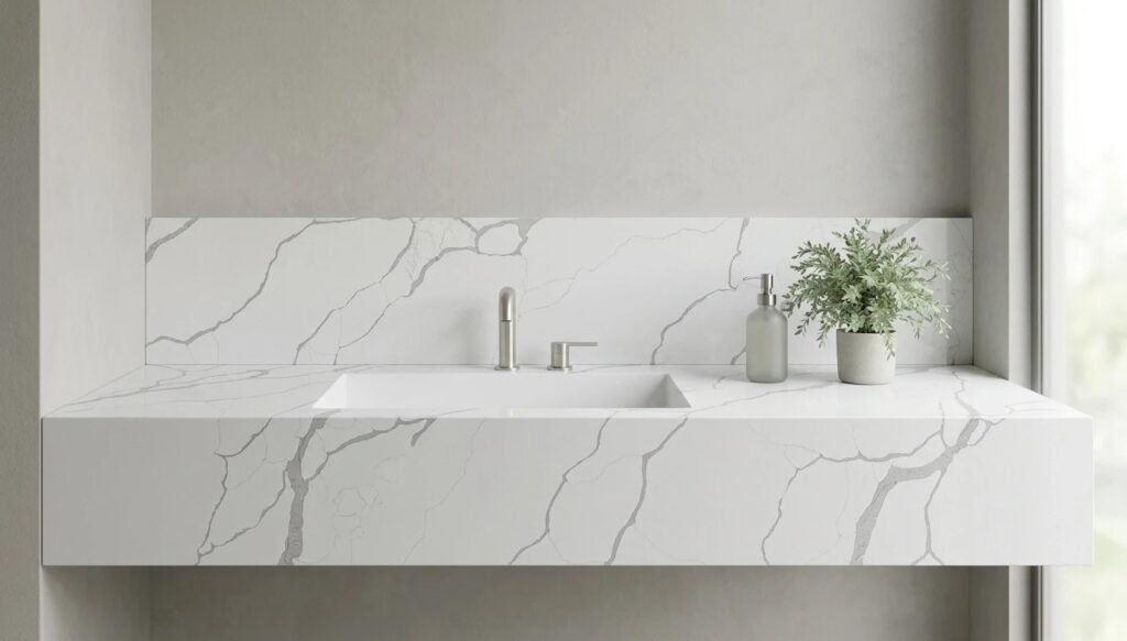 mx6313_calacatta_quartz_slab_cambodian_quartz_supplier_meritara