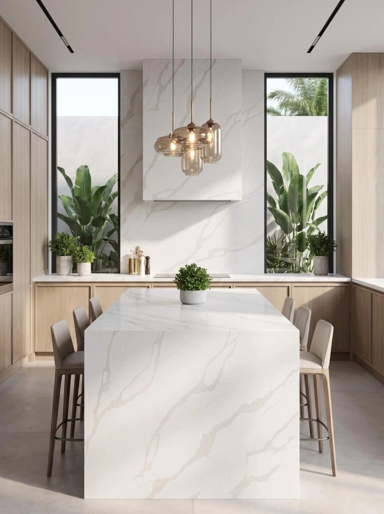 mx6314_calacatta_quartz_slab_cambodian_quartz_supplier_meritara